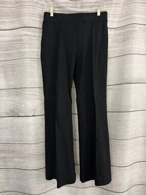 Spanx Black Hi Rise Flare Pants Size MP